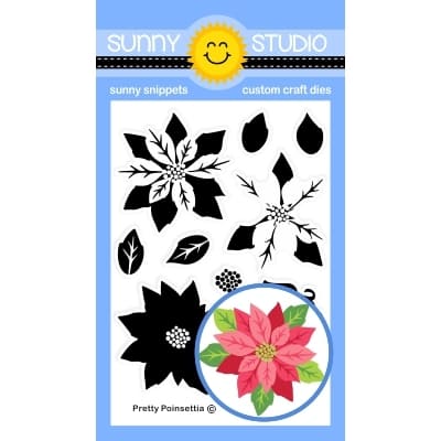 Pretty Poinsettia Stamps